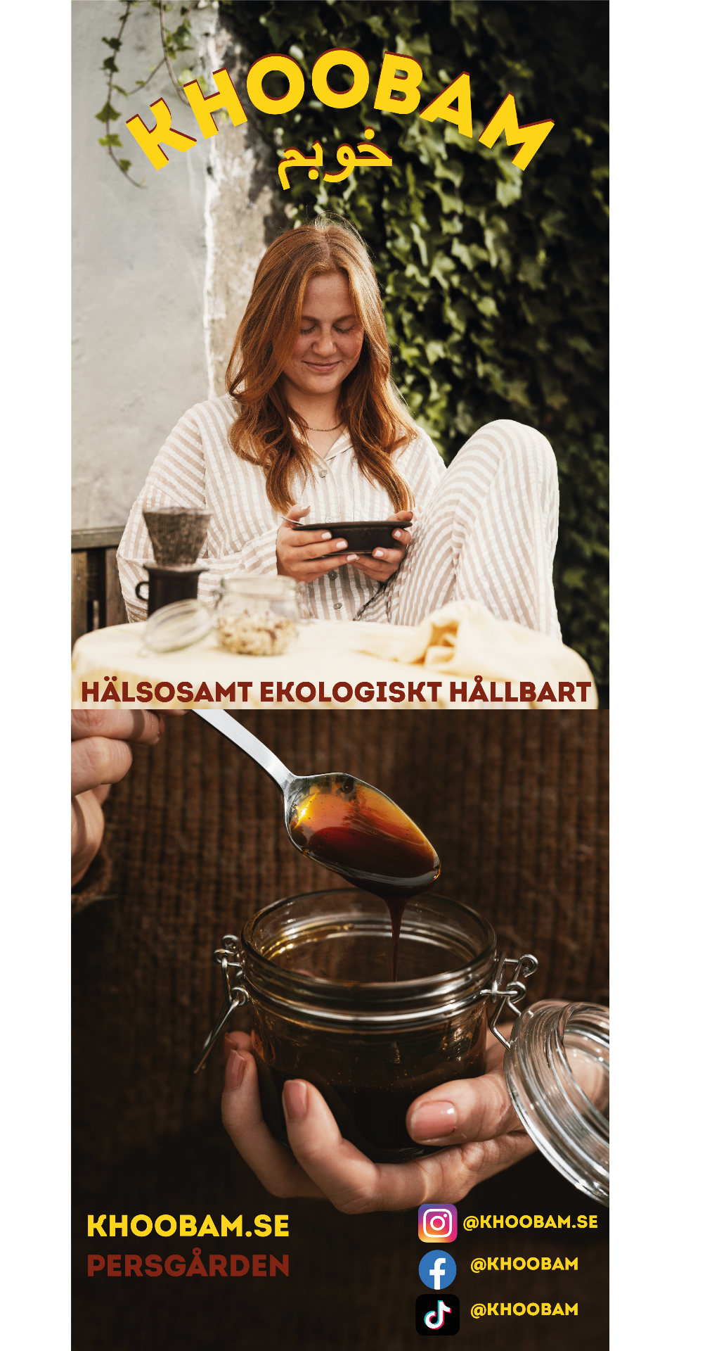 Khoobam roll-up design skapad i Adobe programmen